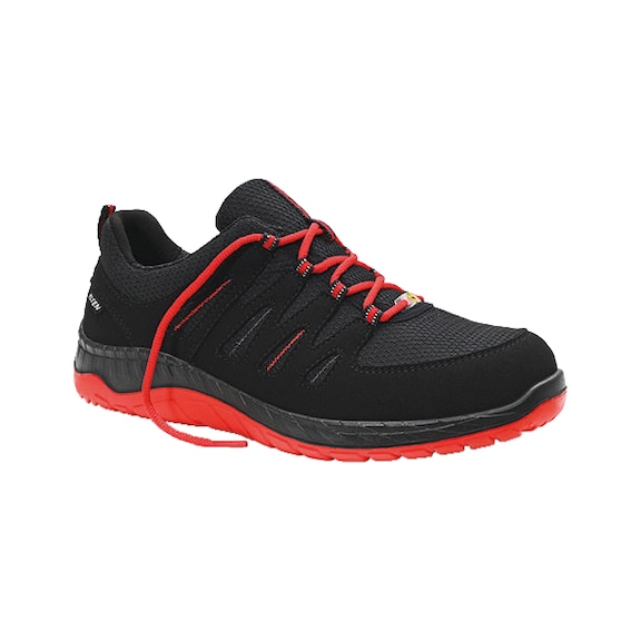 ELTEN Berufshalbschuh MADDOX black-red Low ESD O2