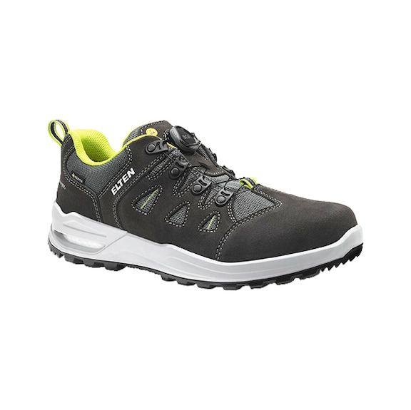 ELTEN Berufshalbschuh RILEY XXF BOA GTX grey-lime Low ESD O2 WR CI