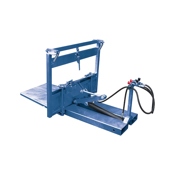 EICHINGER Gitterboxenkipper f&uuml;r Gitterbeh&auml;lter in Euro-Norm enzianblau - Gitterboxenkipper f&uuml;r Stapler 2095