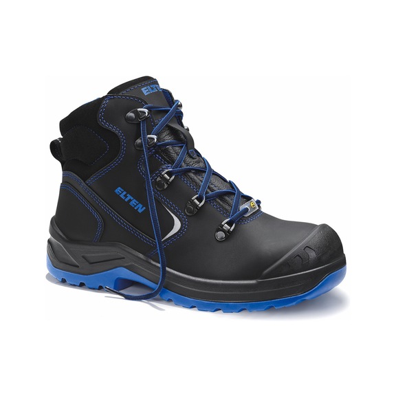 ELTEN women's safety lace-up boot LENA black-blue Mid ESD S3 746121-42 - Women's safety lace-up boot LENA black-blue Mid ESD S3