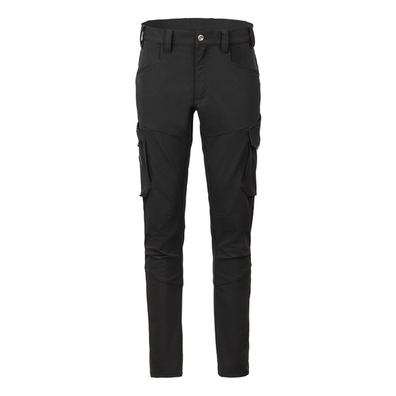 K&Uuml;BLER Black stretch trousers, size 54 2343 7301-99-54 - ATHLETIQ stretch trousers