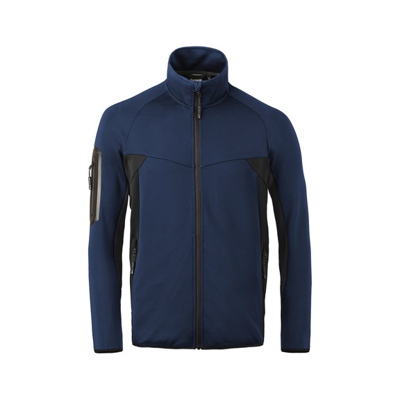 K&Uuml;BLER Stretch jacket, dark blue/black, size M 1346 6303-4899-M - ATHLETIQ Stretch Jacket
