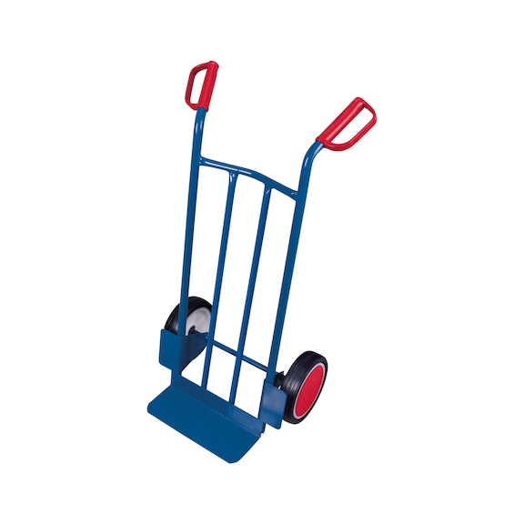 VARIOFIT sk-710.021 diable à sacs, bavette lxP 400x150 mm - Diables à sacs en acier avec montants verticaux