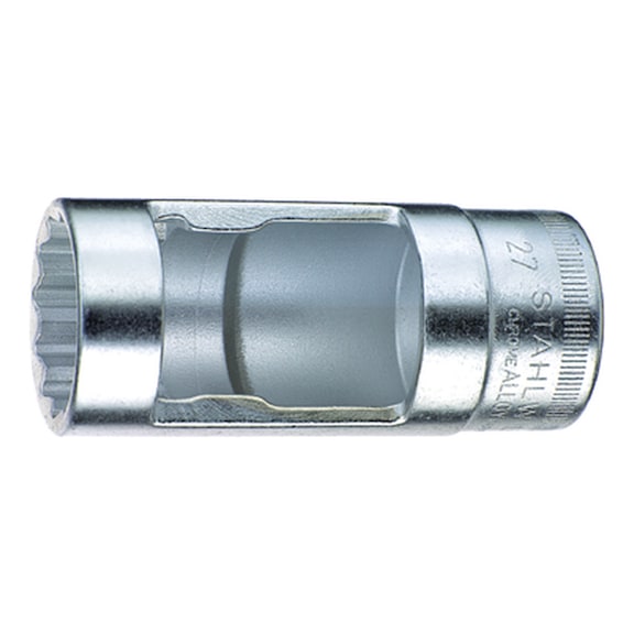 STAHLWILLE Socket wrench bit 1062 1/2 inch SW 27 mm 03830027 - Socket wrench bit 1/2" (12 square)