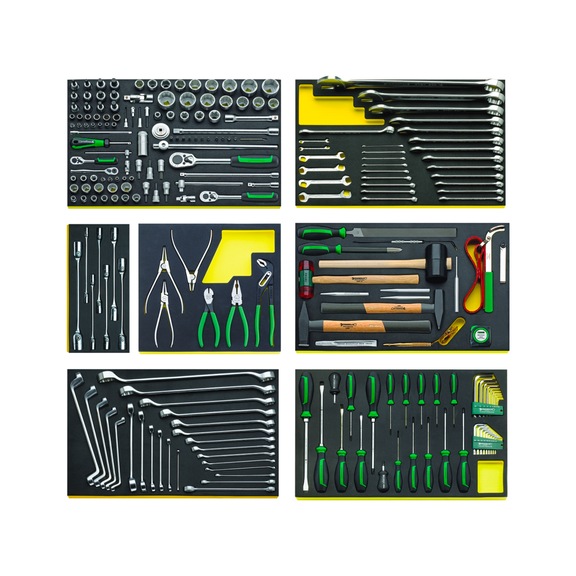 STAHLWILLE workshop set for Porsche 1100 TCS 228-piece 97830411 - Tool assortment