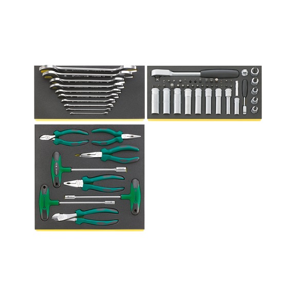 STAHLWILLE tool set 1120/1 TCS 66-piece 97830821 - Tool assortment