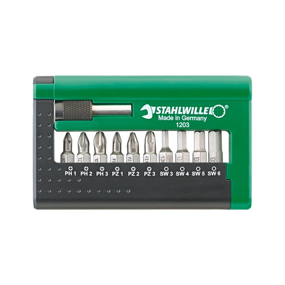 STAHLWILLE Bit-Box 1203 11-piece 96080115 - Bit set
