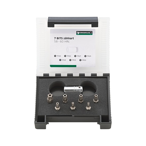 STAHLWILLE 5-star bit box 1204/8 8 pcs. 96081113 - Bit set