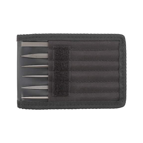 STAHLWILLE Needle file set 13100 L.140 mm 6-piece 96722801 - File
