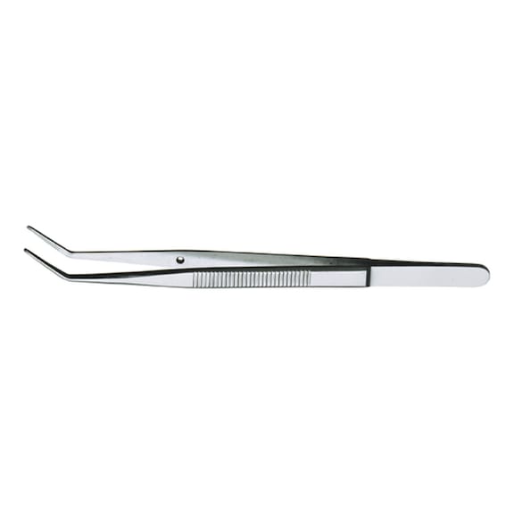 STAHLWILLE Tweezers 13131 L.155 mm W.15 mm curved 77510001 - Tweezers & magnetic lifter