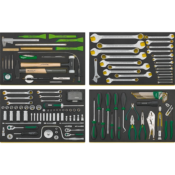 STAHLWILLE Line Maintenance tool assortment 13214a WW 163-piece 97830802 - Tool assortment