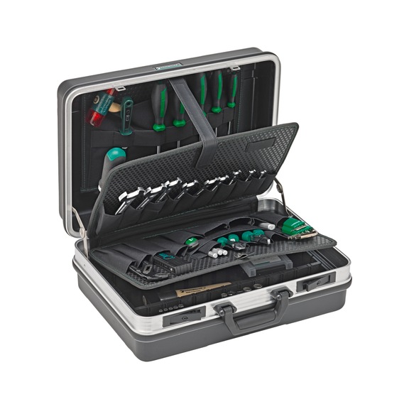 STAHLWILLE Werkzeug-Sortiment im Koffer 500x210x350 mm 69-teilig 98830182 - Werkzeugsortiment