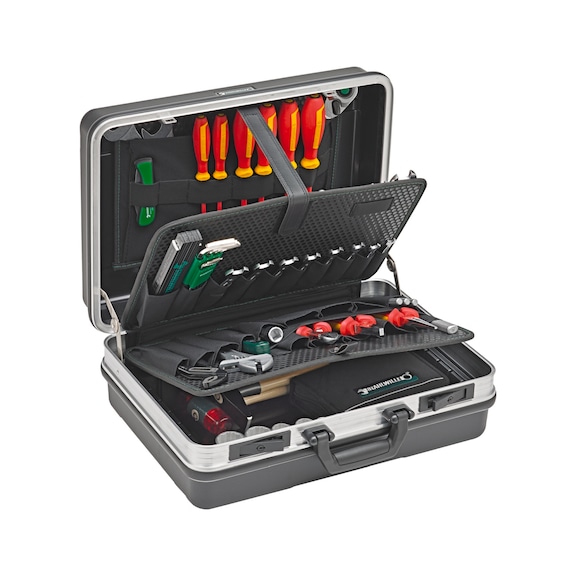 STAHLWILLE Werkzeug-Sortiment im Koffer 500x210x390 mm 88-teilig 98830183 - Werkzeugsortiment