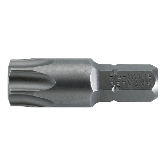 STAHLWILLE Bit screwdriver bit insert 1435 TX T55 hexagonal C 8 L.35 mm 08140055 - Screwdriver bits