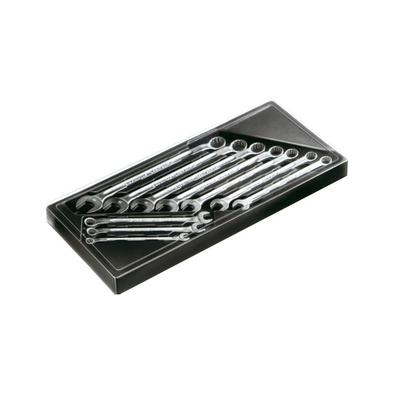 STAHLWILLE Ringmaulschlüssel-Satz OPEN BOX 14 8 - 19mm 10-teilig 96401007 - Ringmaulschlüsselsatz