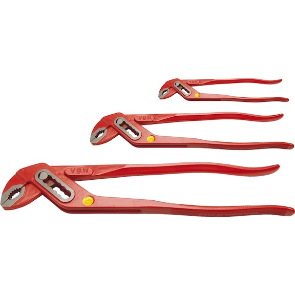 VBW water pump pliers set 188/3S 3 pieces 87188021 - Pliers set