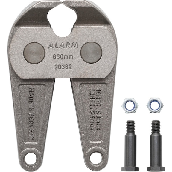 ALARM Cutter head for bolt front cutter f.20352 56020362 - Bolt cutter