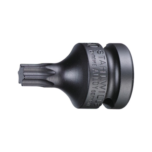 STAHLWILLE IMPACT screwdriver bit 2307TX 1/2 inch T55 L.40 mm 23070055 - Power screwdriver bit 1/2" (hexagon)