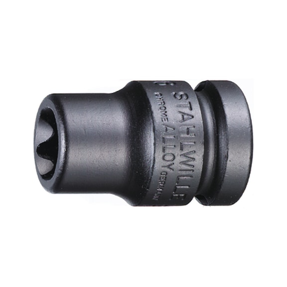 STAHLWILLE IMPACT socket 2308TX 1/2 inch E14 L.38 mm 23080014 - Power screwdriver bit 1/2" (hexagon)