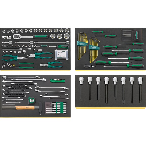 STAHLWILLE workshop set for BMW motorcycles 2502 TCS 139-piece 97830607 - Tool assortment