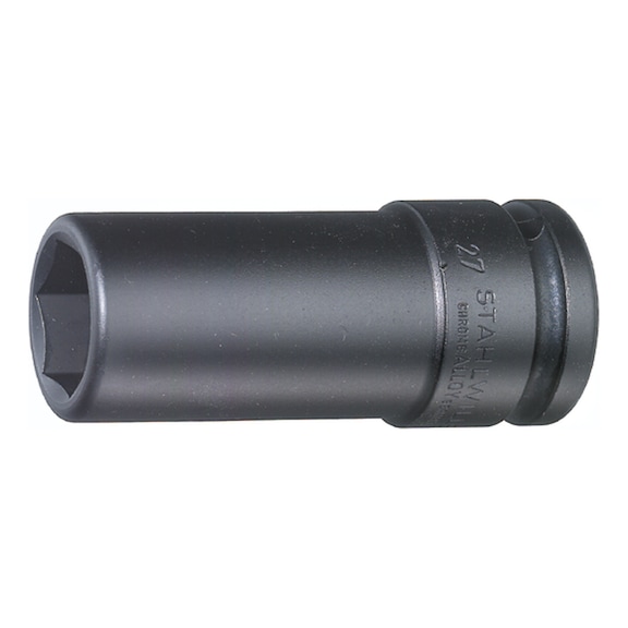 STAHLWILLE IMPACT socket 2509 3/4 inch AF 30 mm L.100 mm 25090030 - Power wrench insert 3/4" (hexagon)