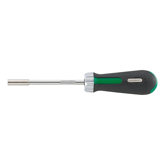 STAHLWILLE Bit ratchet screwdriver 4008-1 1/4 inch L.250 mm 18120001 - Bit screwdriver