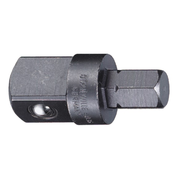 STAHLWILLE Connecting part 4035 hexagon male-female 3/8 inch L.38 mm 32210001 - Bit adapter