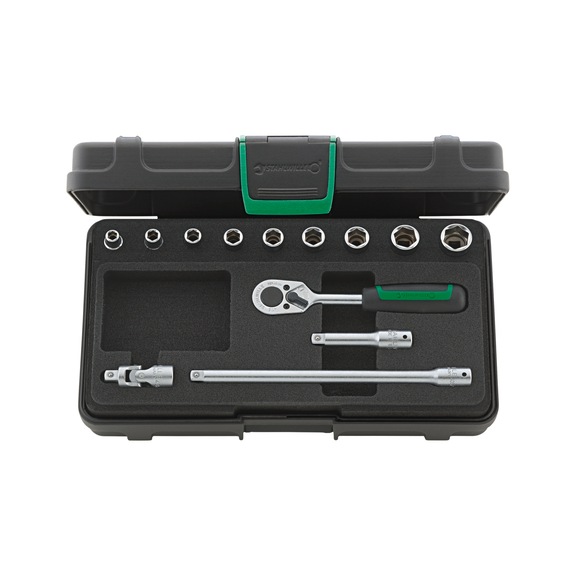 STAHLWILLE Socket set 40A/9/4 KN 1/4 inch 13-piece 96015107 - Socket wrench set 1/4"