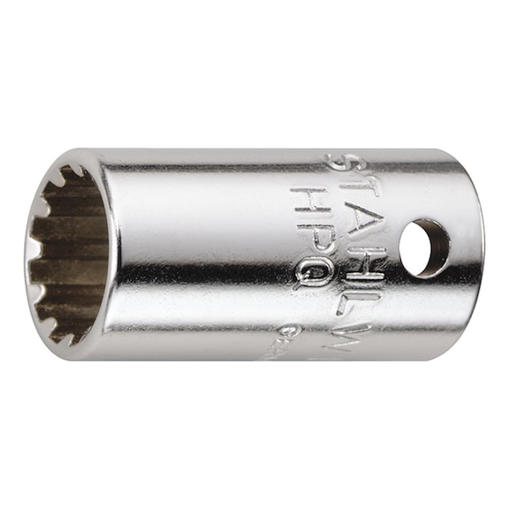 STAHLWILLE Socket wrench 40aSP 1/4 inch AF 7/16 inch L.25 mm 01011014 - 