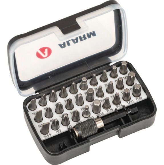 ALARM Bits-Box black edition 31-piece 56041975 - Bit set