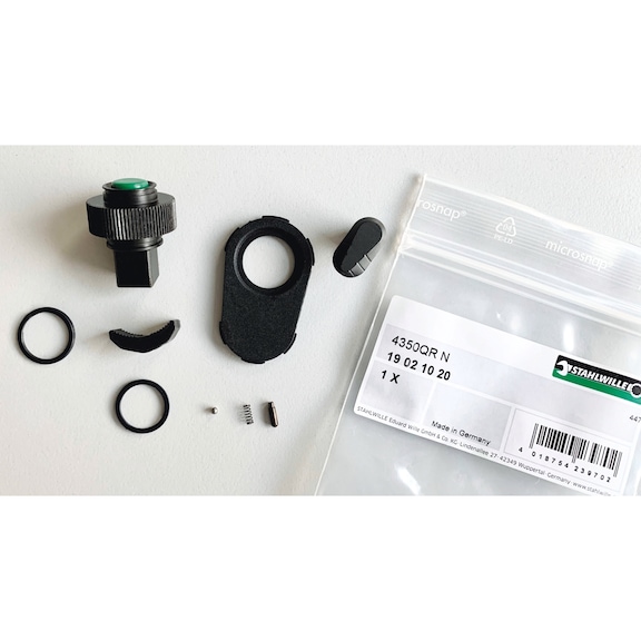 STAHLWILLE Knarren-Ersatzteil-Satz 4350QR N Abtrieb 3/8 Zoll 19021020 - Ersatzteil-Sätze für Knarren