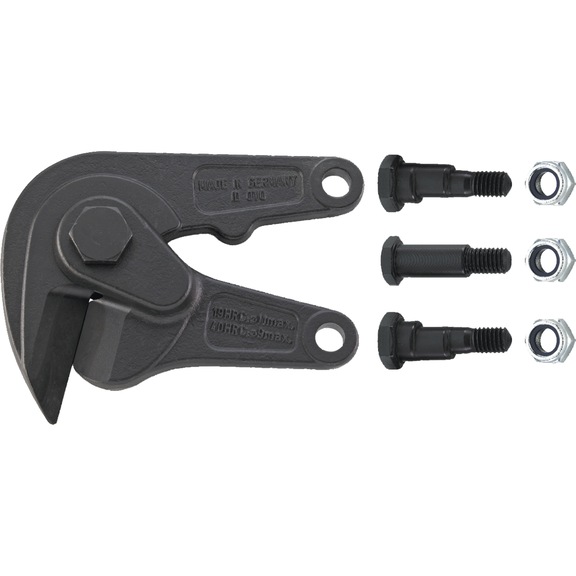 VBW Cutter head complete with screws for 435030, 435005, 435010 L122mm 87435133 - Bolt cutters