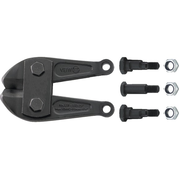 VBW Cutter head complete with screws 43713 for 437133 87437133 - Bolt cutters