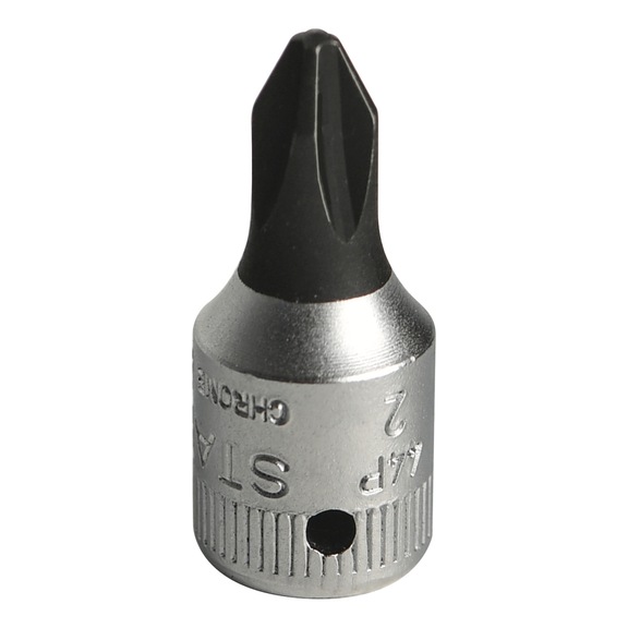STAHLWILLE Phillips screwdriver bit 44P 1/4 inch PH2 01290002 - Phillips screwdriver bit (socket wrench)