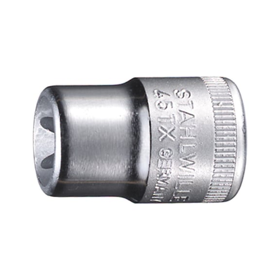 STAHLWILLE Socket wrench bit 45TX E14 3/8 inch L.28 mm 02270014 - 