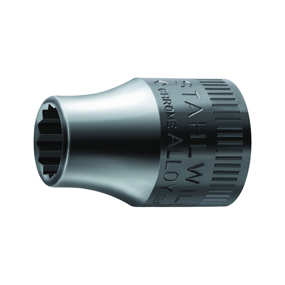 STAHLWILLE Socket 45aP 3/8 inch AF 5/16 inch L.25 mm 02430020 - Socket wrench bit 3/8" (12-edge)