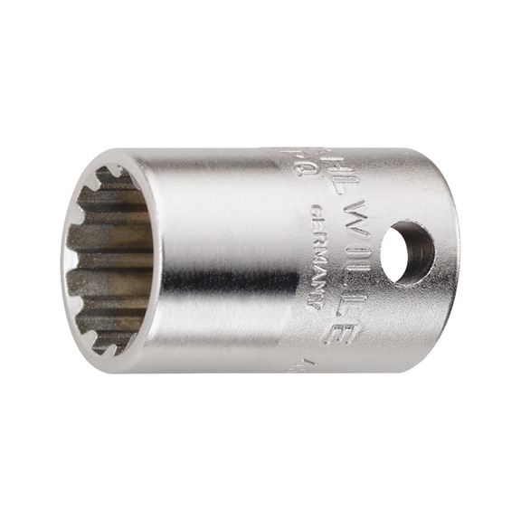 STAHLWILLE Sockets 45aSP 3/8 inch AF 3/8 inch L.26.5 mm 02011012 - 