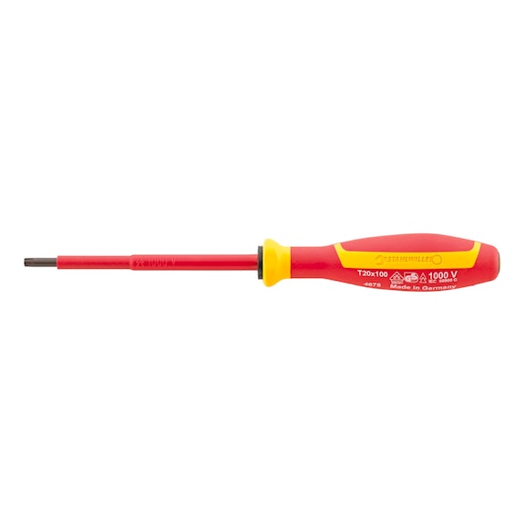 STAHLWILLE TX screwdriver DRALL 4675 VDE T30 L.100 mm 46753030 - Hexagon socket screwdriver