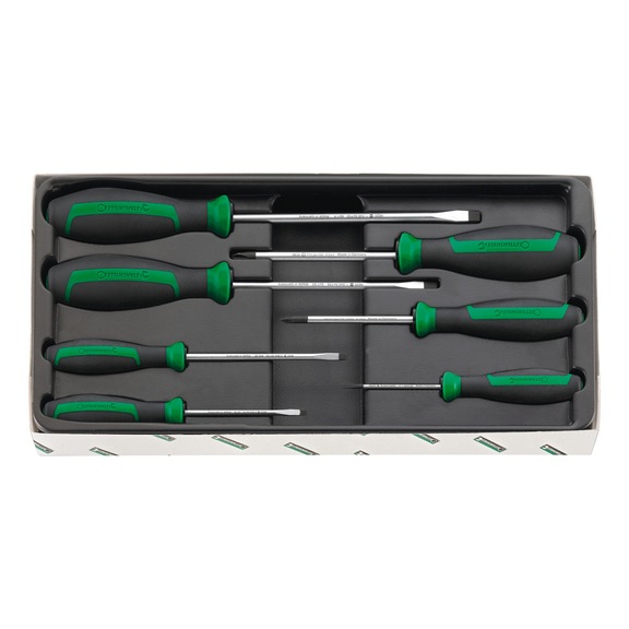 STAHLWILLE Screwdriver set DRALL 4691 7-piece 96469115 - Screwdriver set