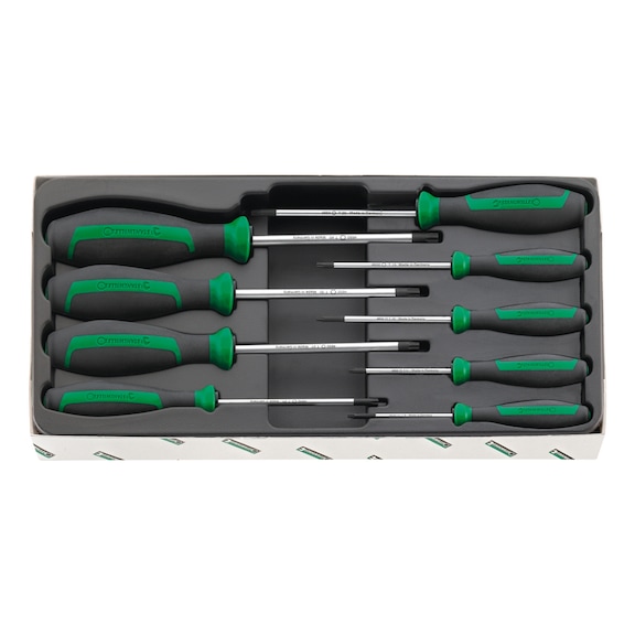 STAHLWILLE TX screwdriver set DRALL 4694 9-piece 96469415 - Screwdriver set