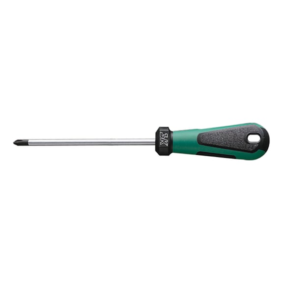 STAHLWILLE Phillips screwdriver 3K DRALL 4830 size PZ1 l.80 mm 48401001 - Phillips screwdriver