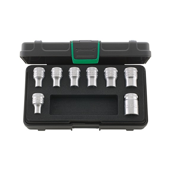 STAHLWILLE Socket wrench set TX 50TX/8 KN 1/2 inch 8 pcs. 96033704 - Socket wrench set