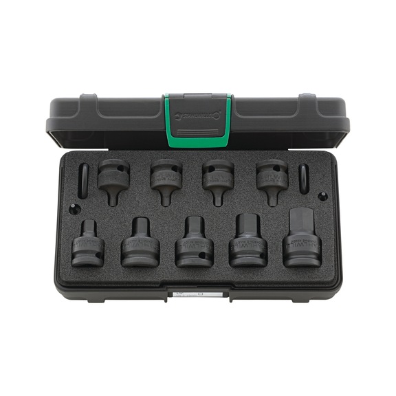 STAHLWILLE IMPACT socket wrench set 54IMP/9 1/2 inch 13-piece 96231501 - Impact screwdriver (set)