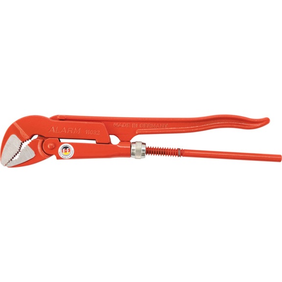 ALARM ABC-Maul pipe wrench jaw width 52mm L.325mm 1 inch 56011032 - Pipe wrench