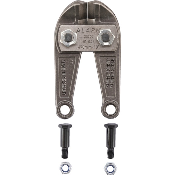 ALARM Messerkopf komplett mit Schrauben für 20250 56020271 - Bolzenschneider