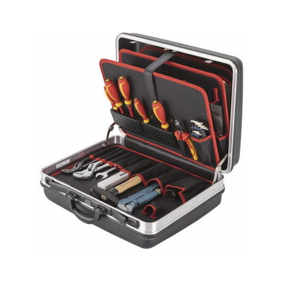 ALARM Hartschalenkoffer 8-H2 komplett L.180xB.480xH.370mm 23-teilig 56077005 - Werkzeugsortiment