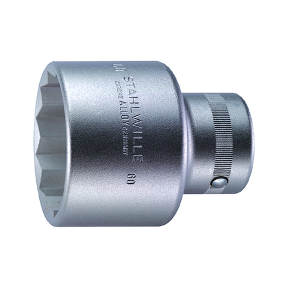 STAHLWILLE Socket wrench bit 60 1 inch AF 34 mm L.67 mm 06010034 - Socket wrench bit 3/4" (hexagon socket)
