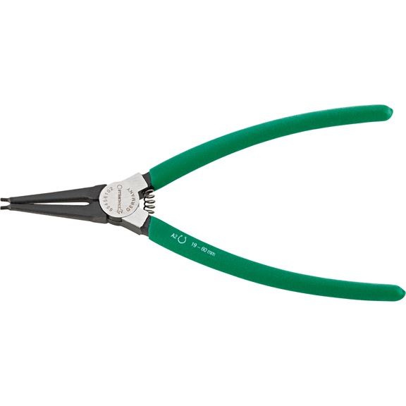 STAHLWILLE Circlip pliers for outer rings A2 L.185 mm head polished 65456102 - Circlip pliers