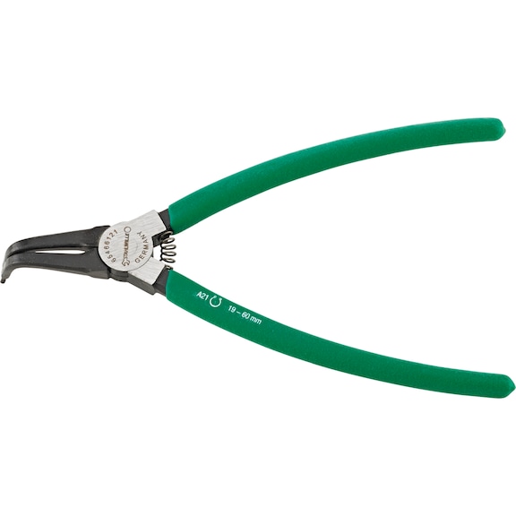 STAHLWILLE Circlip pliers for outer rings L.175 mm head polished 65466121 - Circlip pliers