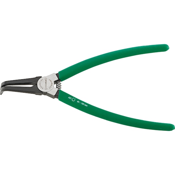 STAHLWILLE Circlip pliers for outer rings L.128 mm head polished 65466101 - Circlip pliers